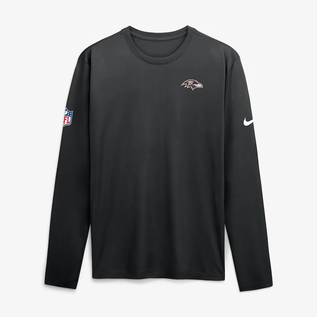 Baltimore Ravens Nike Legend Small Logo Dri-FIT Long Sleeve T-Shirt