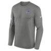 Buffalo Bills Nike Legend Small Logo Dri-FIT Long Sleeve T-Shirt - Gray - Detail View