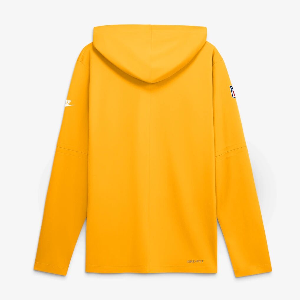Pittsburgh Steelers Nike Sideline Alternate Lightweight Long Sleeve Hooded Dri-FIT T-Shirt