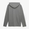 Buffalo Bills Nike Sideline Alternate Lightweight Long Sleeve Hooded Dri-FIT T-Shirt - Gray - Side View