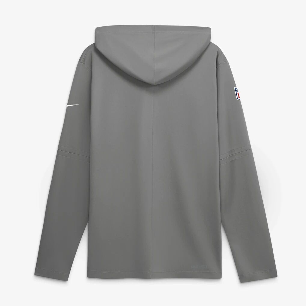 Buffalo Bills Nike Sideline Alternate Lightweight Long Sleeve Hooded Dri-FIT T-Shirt
