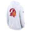 Tampa Bay Buccaneers Nike Standard Issue Replay Officials Alternate Dri-FIT Hoodie - White - Detail View