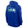 Seattle Seahawks Nike Standard Issue Replay Officials Alternate Dri-FIT Hoodie - - Detail View