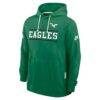 Philadelphia Eagles Nike Standard Issue Replay Officials Alternate Dri-FIT Hoodie - - Side View