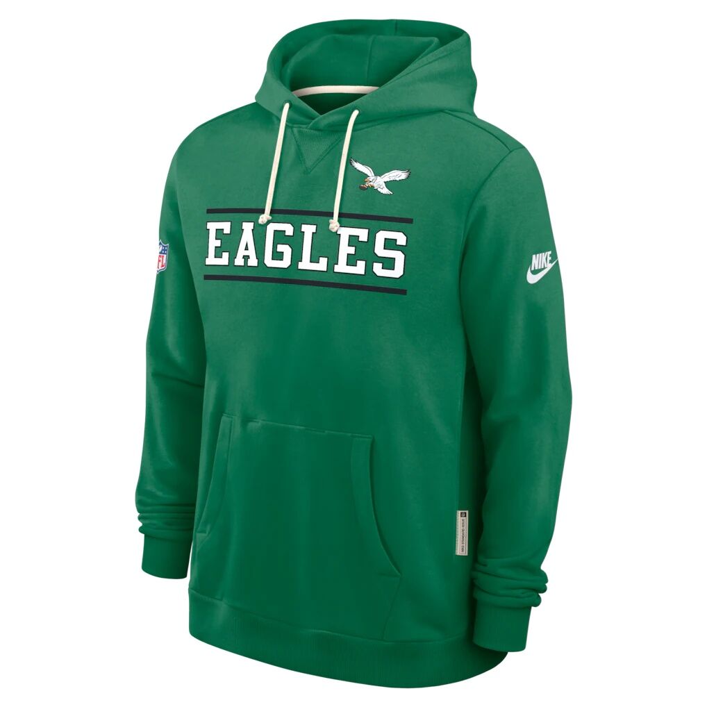 Philadelphia Eagles Nike Standard Issue Replay Officials Alternate Dri-FIT Hoodie - Kelly Green