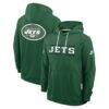 New York Jets Nike Standard Issue Replay Officials Alternate Dri-FIT Hoodie - Green - Front View