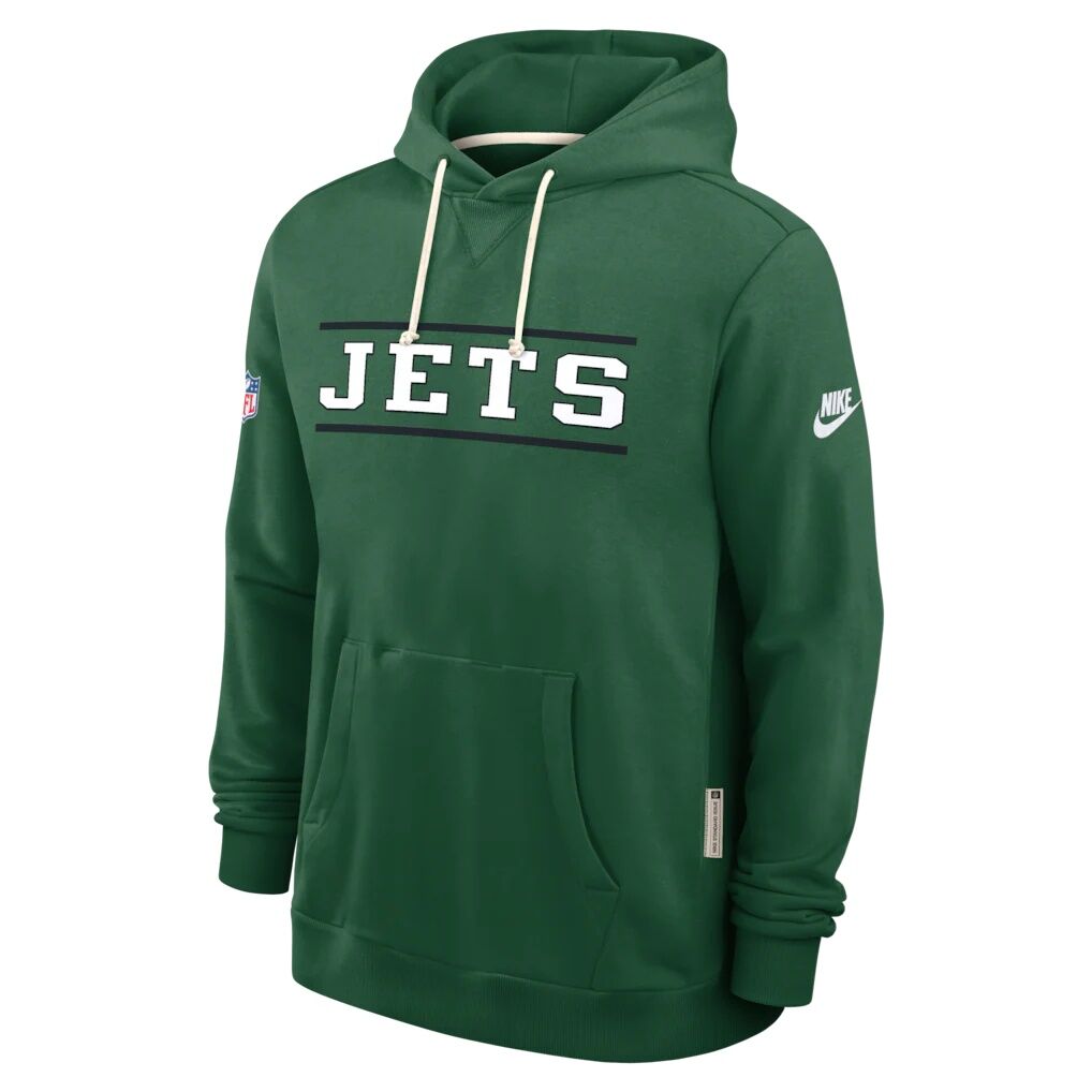 New York Jets Nike Standard Issue Replay Officials Alternate Dri-FIT Hoodie