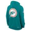 Miami Dolphins Nike Standard Issue Replay Officials Alternate Dri-FIT Hoodie - - Detail View