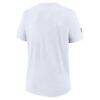 Tampa Bay Buccaneers Nike Women's Sideline Alt Dri-FIT T-Shirt - White - Detail View