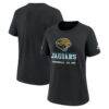 Jacksonville Jaguars Nike Women's Sideline Alt Dri-FIT T-Shirt - Black - Front View