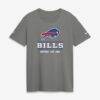 Buffalo Bills Nike Women's Sideline Alternate Final Sprint Dri-FIT T-Shirt - Gray - Front View
