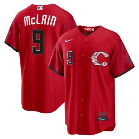 Matt McLain Cincinnati Reds Nike 2026 City Connect Stadium Jersey - Red - Front View