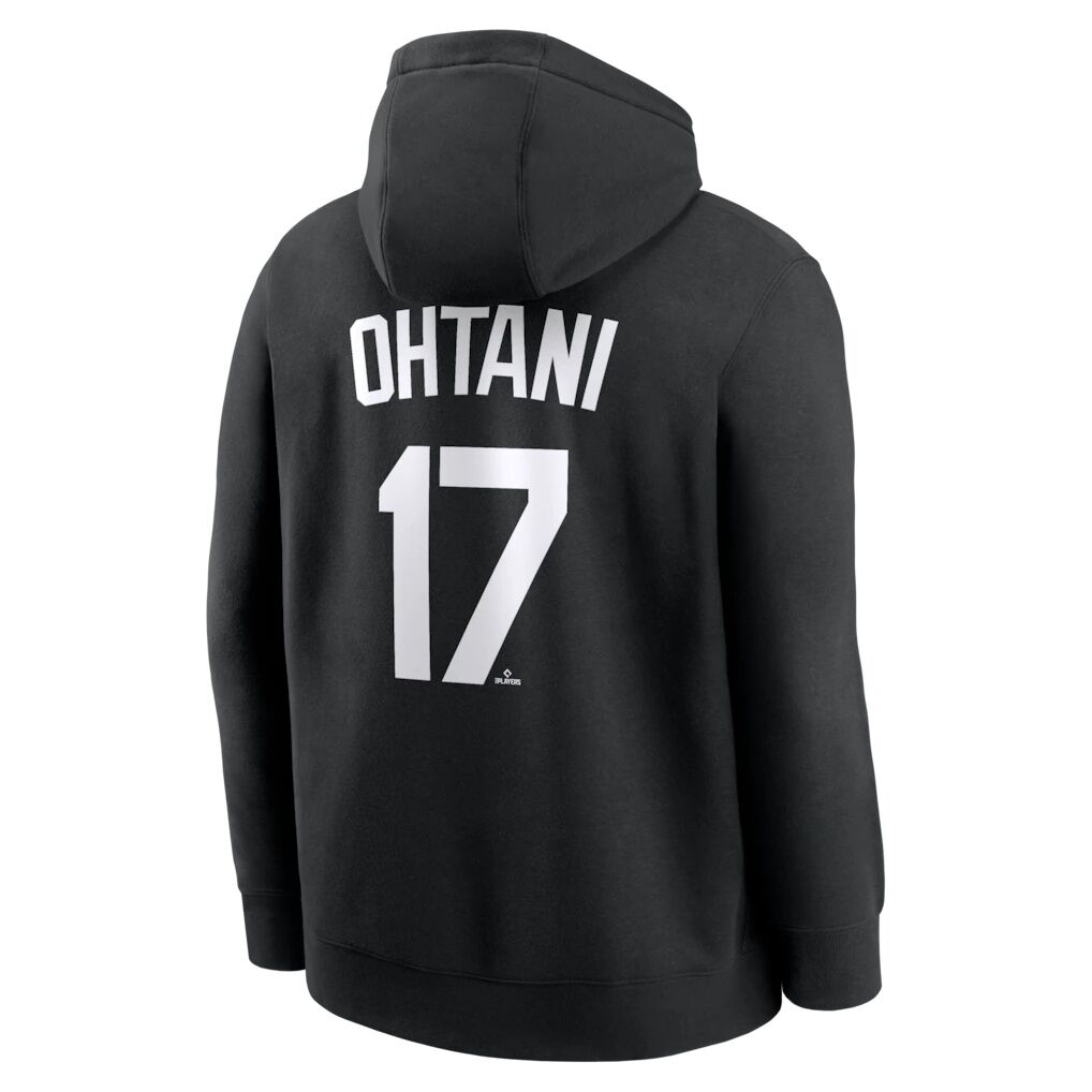 Shohei Ohtani Los Angeles Dodgers Nike Player Name & Number Club Pullover Hoodie