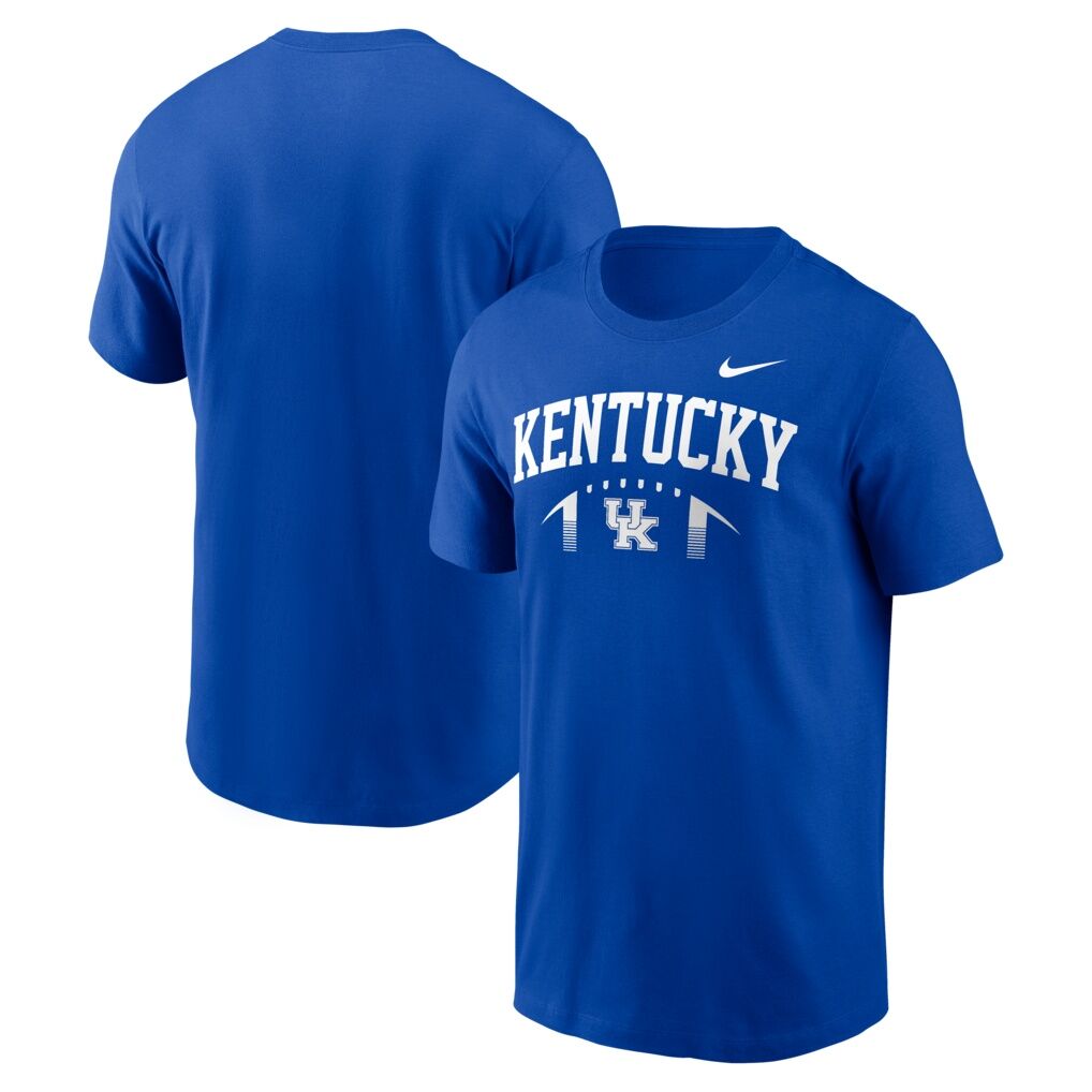 Kentucky Wildcats Nike Primetime Football Icon T-Shirt - Royal