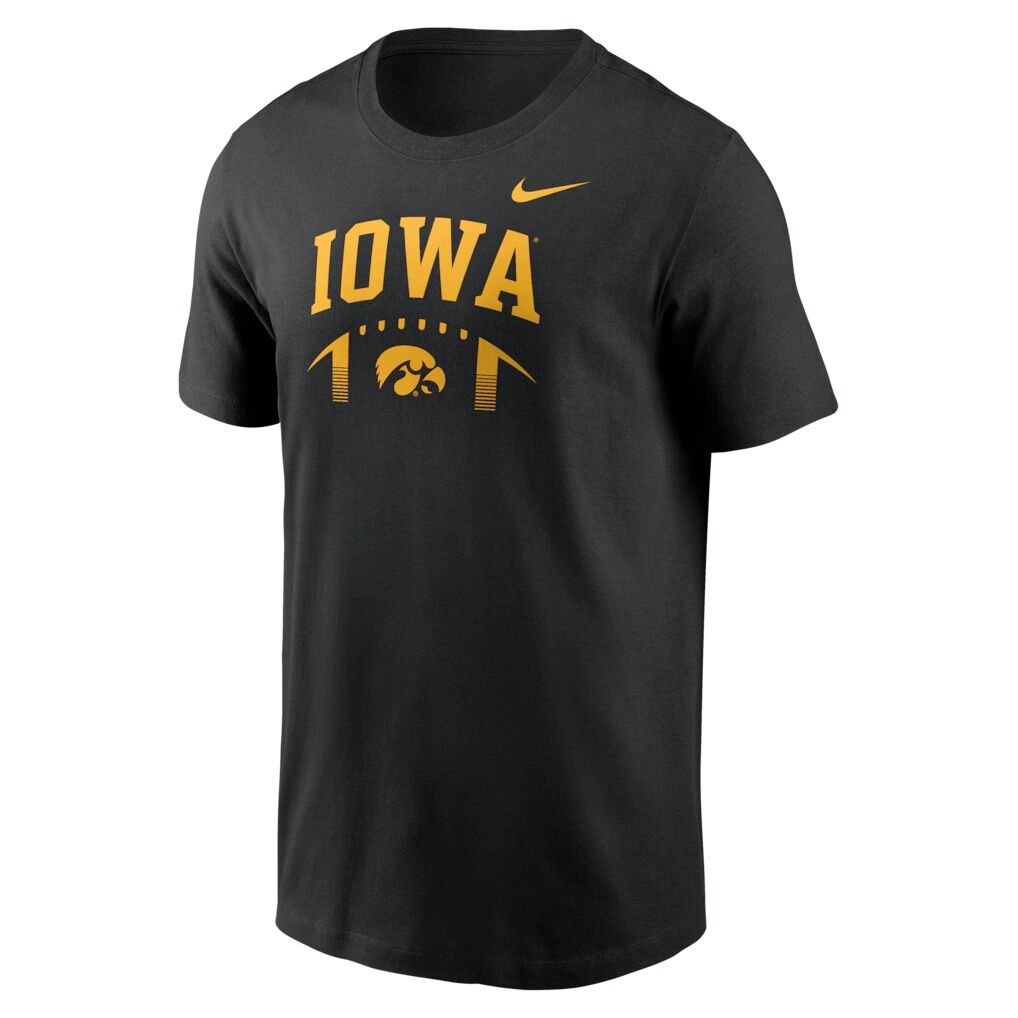 Iowa Hawkeyes Nike Primetime Football Icon T-Shirt