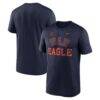 Auburn Tigers Nike Primetime Arch Mantra Legend Dri-FIT T-Shirt - Navy - Front View