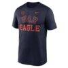 Auburn Tigers Nike Primetime Arch Mantra Legend Dri-FIT T-Shirt - Navy - Side View
