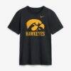 Iowa Hawkeyes Nike Primetime Logo Mantra T-Shirt - Black - Front View