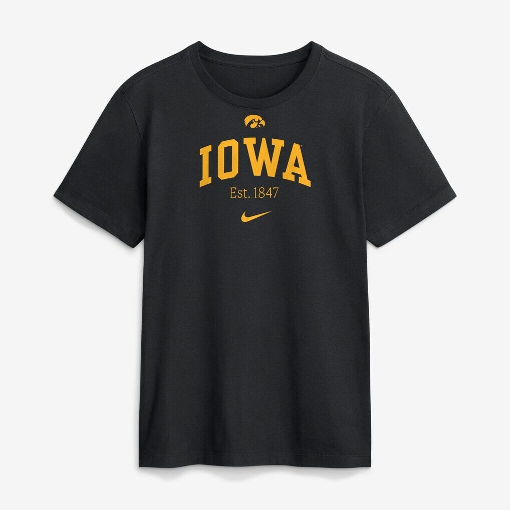 Iowa Hawkeyes Nike Academic Arch T-Shirt