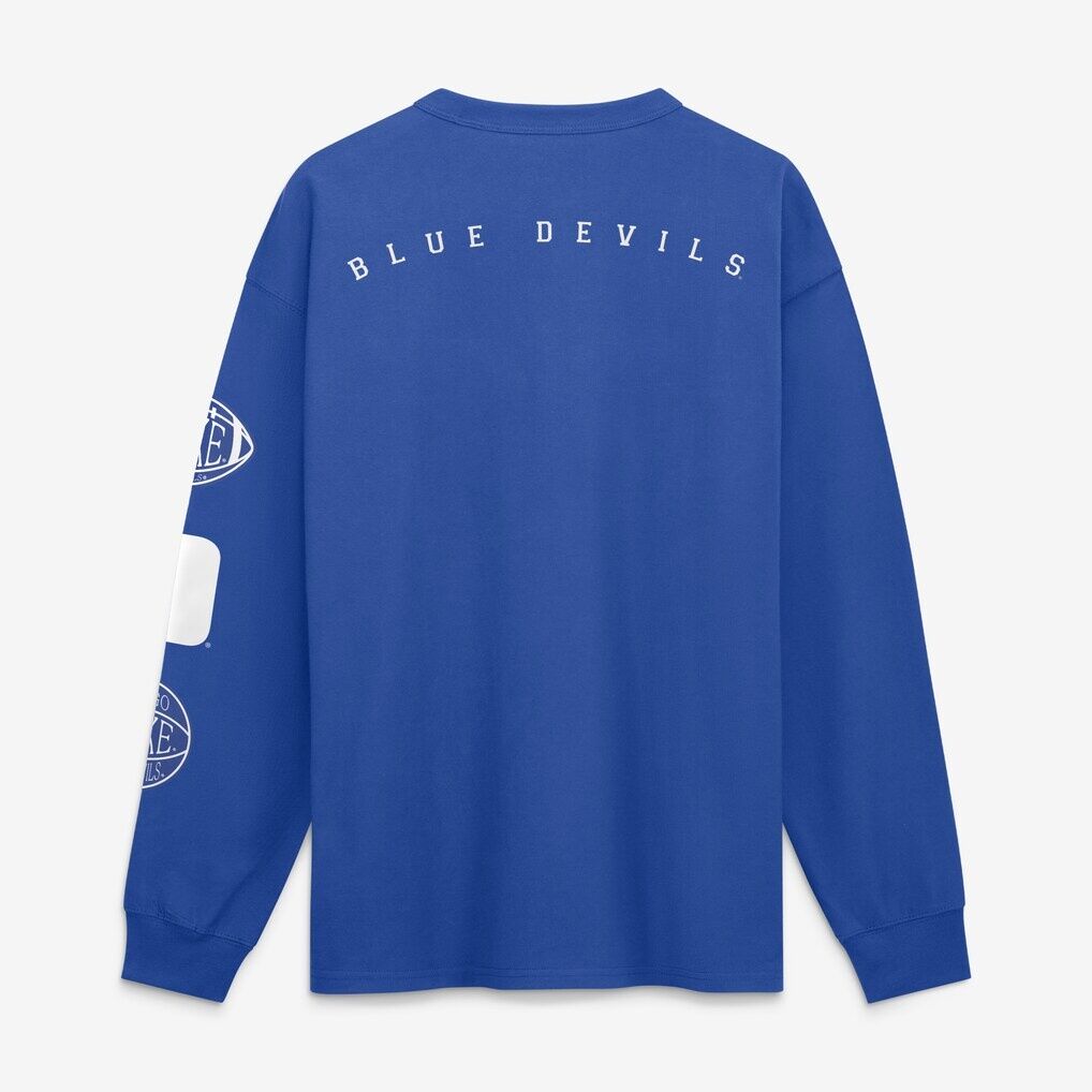Duke Blue Devils Nike Academic Long Sleeve Pocket T-Shirt - Royal