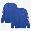 Duke Blue Devils Nike Academic Long Sleeve Pocket T-Shirt - - Front View