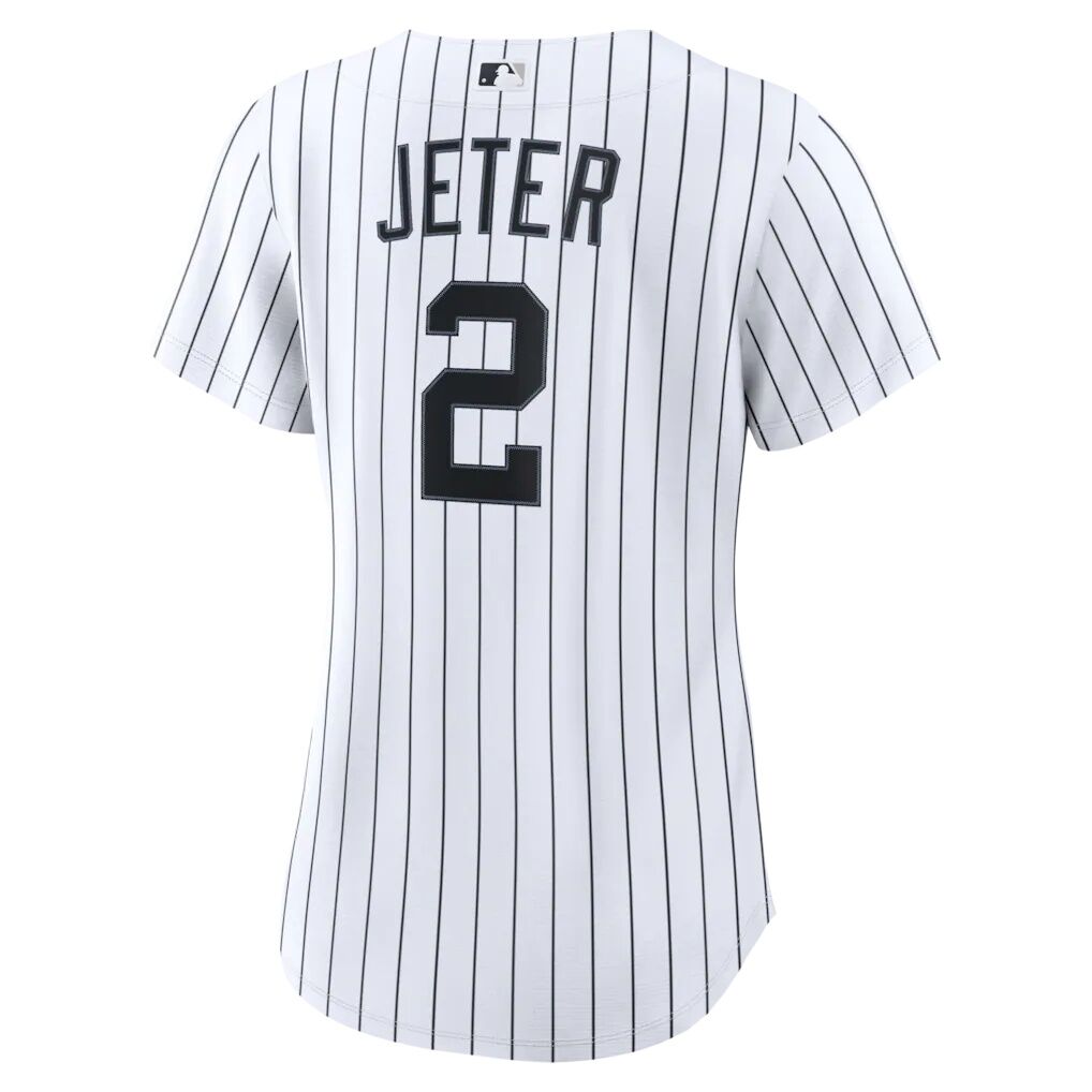 Derek Jeter New York Yankees Nike Women's Home Retired Replica Jersey