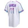 Maikel Garcia Kansas City Royals Nike 2026 City Connect Stadium Jersey - White - Detail View