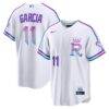 Maikel Garcia Kansas City Royals Nike 2026 City Connect Stadium Jersey - White - Front View