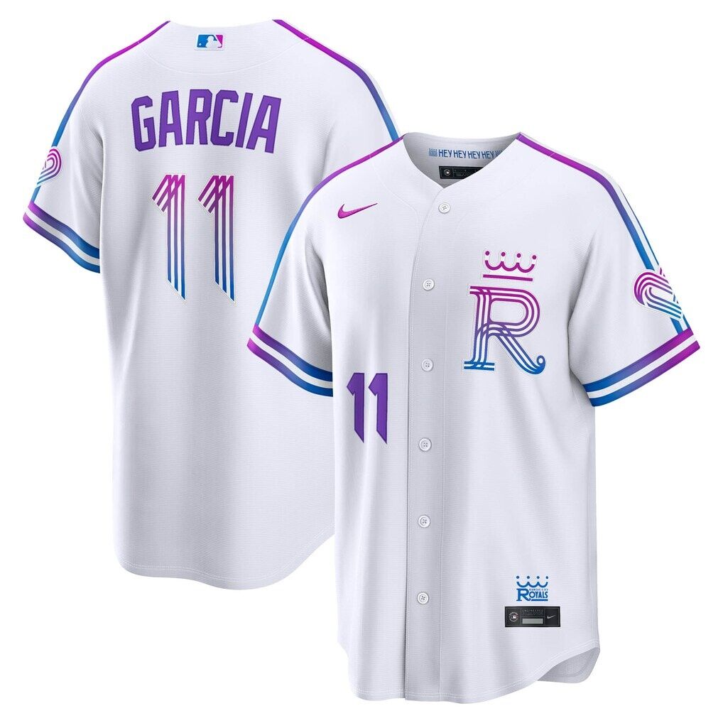 Maikel Garcia Kansas City Royals Nike 2026 City Connect Stadium Jersey