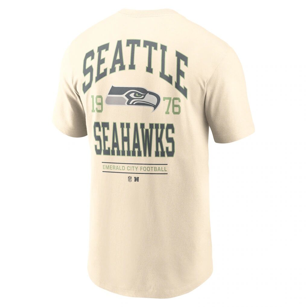 Seattle Seahawks Nike Freestyle Essential T-Shirt – Natural