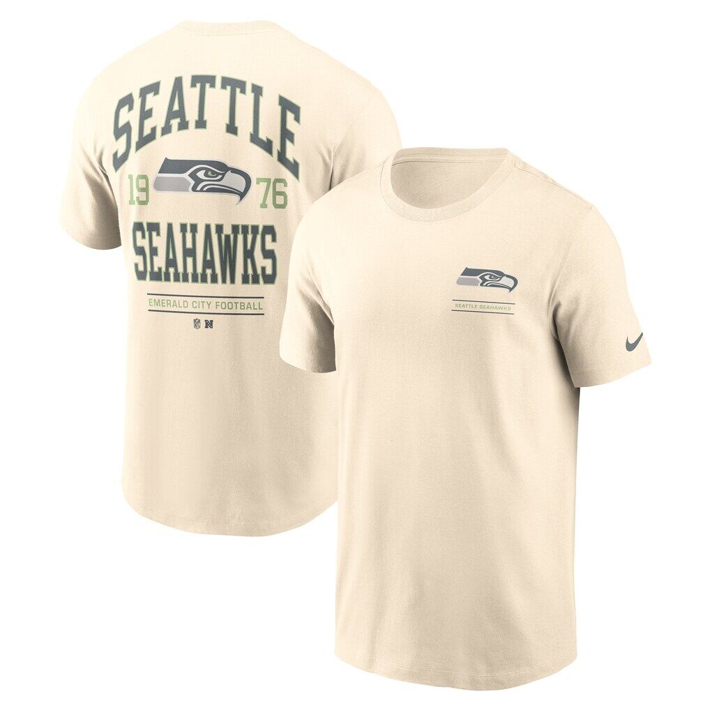 Seattle Seahawks Nike Freestyle Essential T-Shirt – Natural