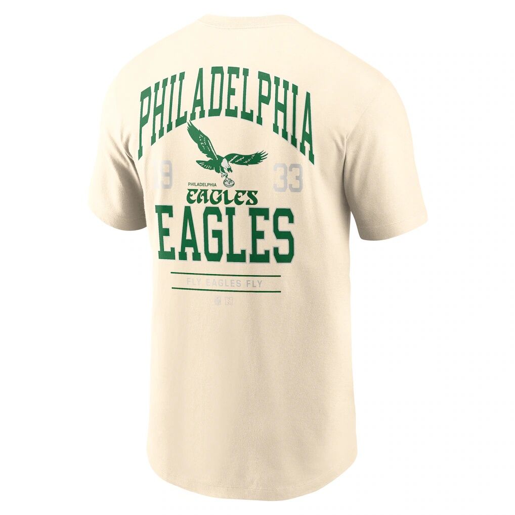 Philadelphia Eagles Nike Freestyle Essential T-Shirt - Natural