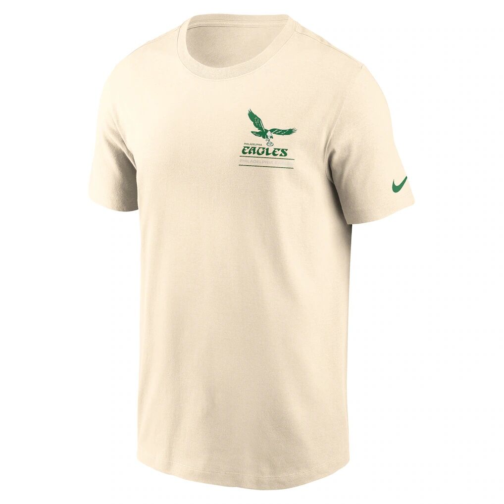 Philadelphia Eagles Nike Freestyle Essential T-Shirt - Natural