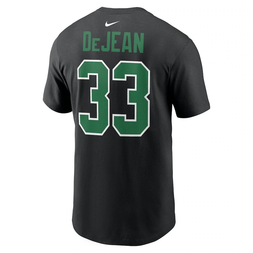 Cooper DeJean Philadelphia Eagles Nike Carbon Name & Number T-Shirt