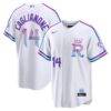 Jac Caglianone Kansas City Royals Nike 2026 City Connect Stadium Jersey - White - Front View