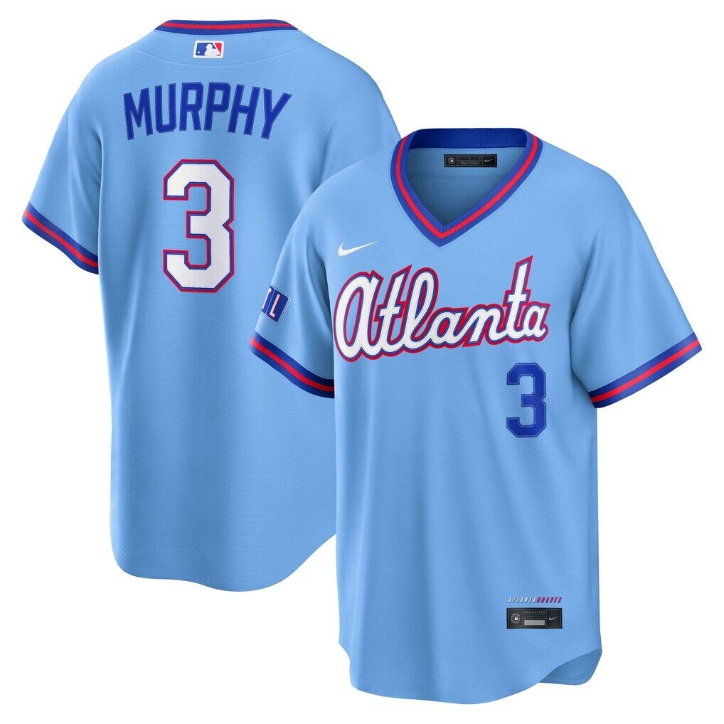 Dale Murphy Atlanta Braves Nike 2026 City Connect Stadium Jersey – Powder Blue