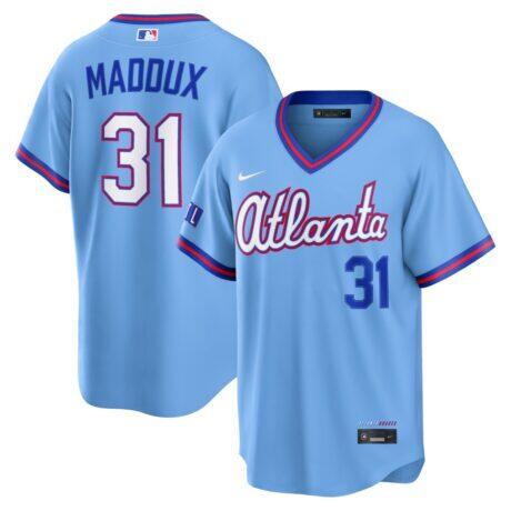 Greg Maddux Atlanta Braves Nike 2026 City Connect Stadium Jersey - - Front View