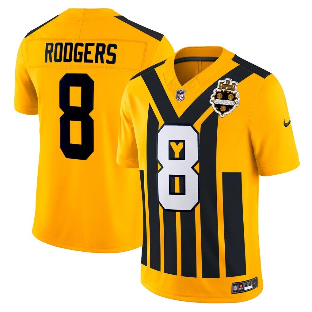 Aaron Rodgers Pittsburgh Steelers Nike Alternate Vapor F.U.S.E. Limited Jersey