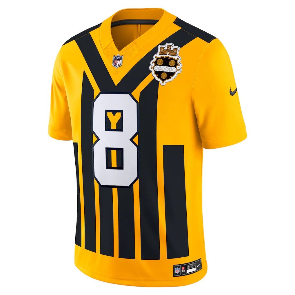 Aaron Rodgers Pittsburgh Steelers Nike Alternate Vapor F.U.S.E. Limited Jersey