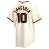Evan Longoria San Francisco Giants Nike Home Retired Player Replica Jersey - Cream - Detail View