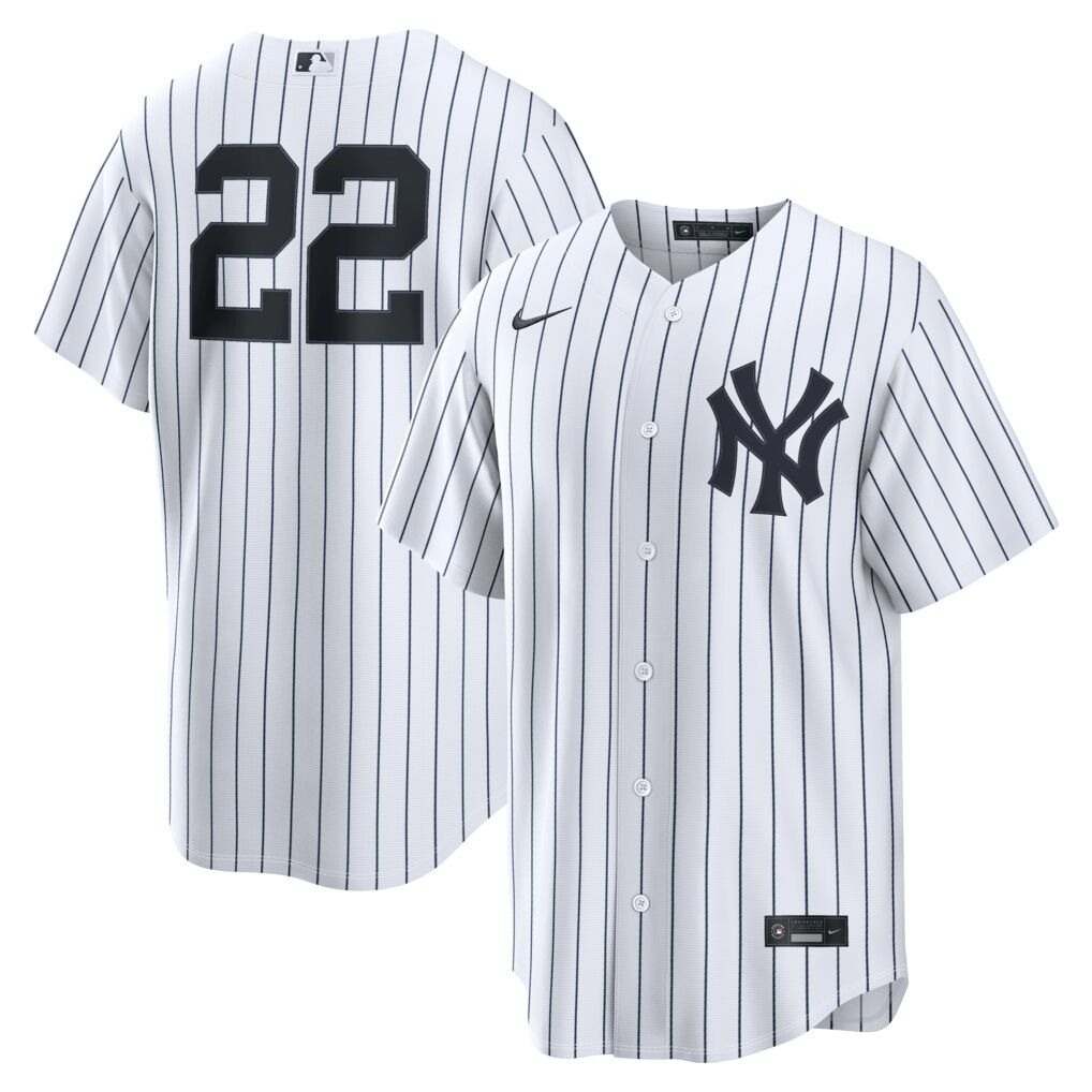 Ben Rice New York Yankees Nike Home Replica Jersey