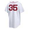 Garrett Crochet Boston Red Sox Nike Home Replica Jersey - White - Detail View