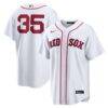 Garrett Crochet Boston Red Sox Nike Home Replica Jersey - White - Front View