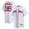 Garrett Crochet Boston Red Sox Nike Home Replica Jersey - White - Front View