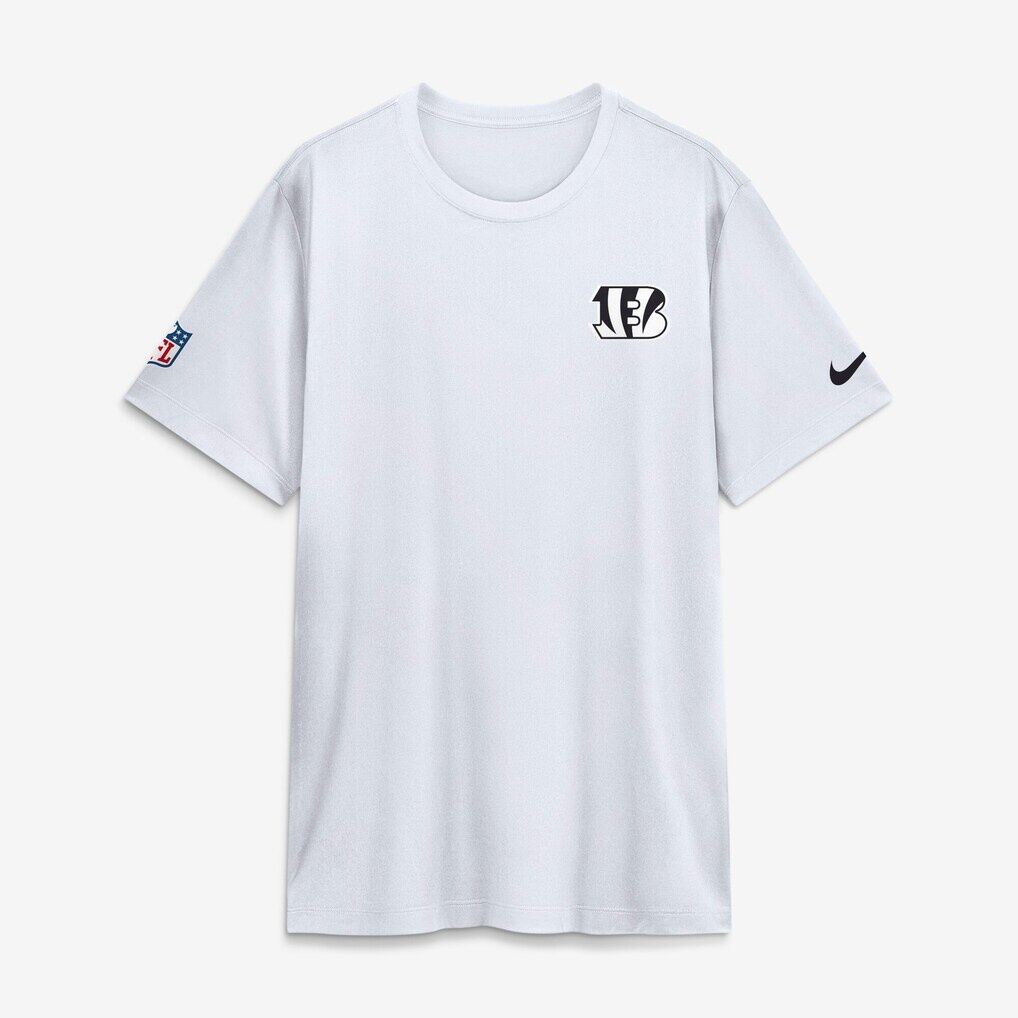 Cincinnati Bengals Nike Alt Legend Small Logo Dri-FIT T-Shirt