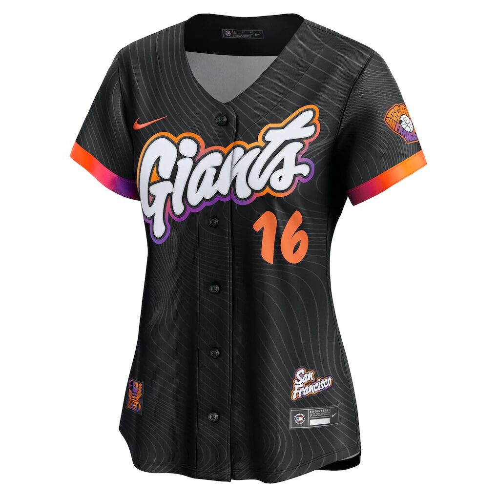 Rafael Devers San Francisco Giants Nike Women’s 2025 City Connect Limited Player Jersey