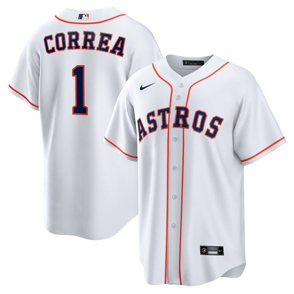 Carlos Correa Houston Astros Nike Home Replica Jersey