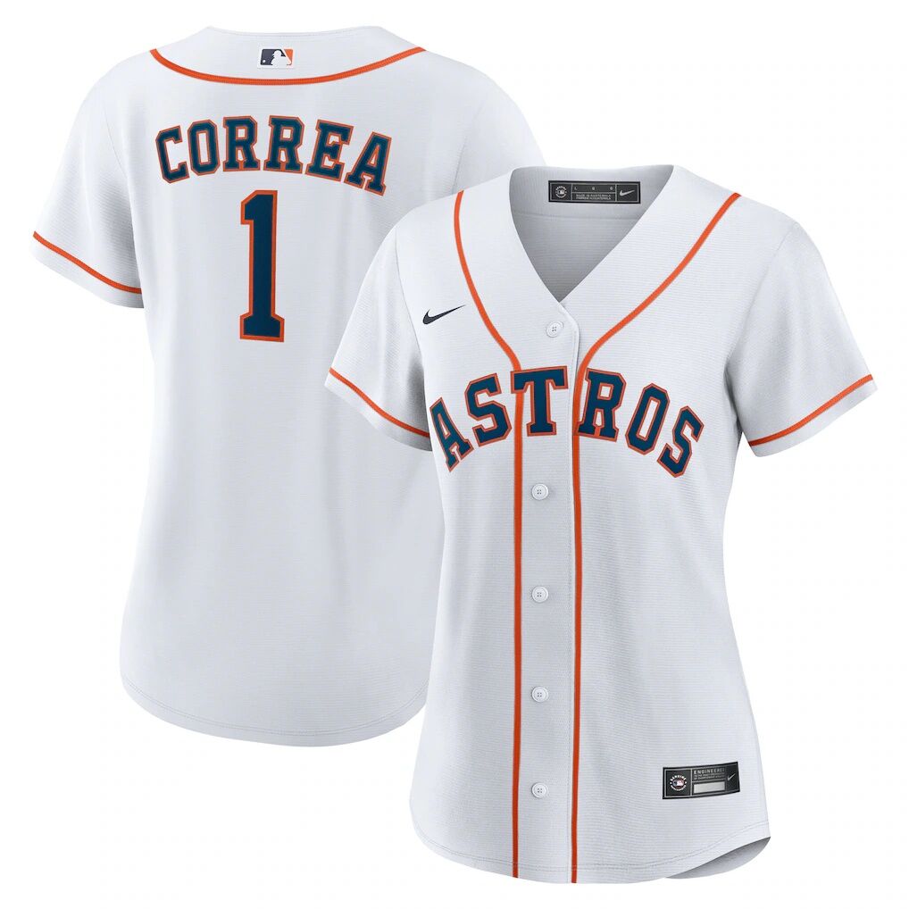Carlos Correa Houston Astros Nike Women’s Home Replica Jersey