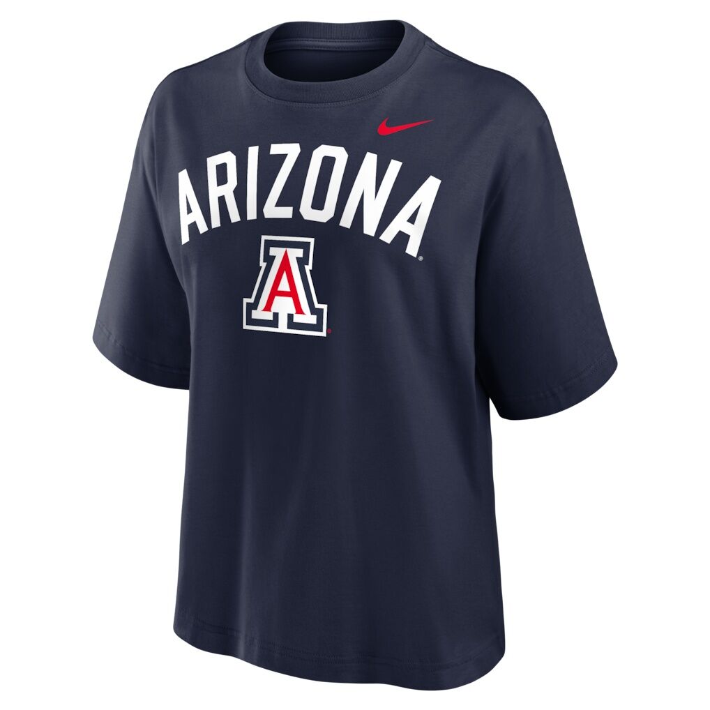 Arizona Wildcats Nike Women's Arch Logo Boxy T-Shirt
