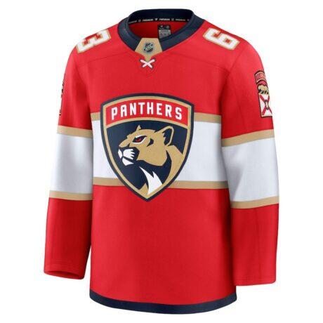 Brad Marchand Florida Panthers Fashion7 Home Premium Jersey - Red - Front View